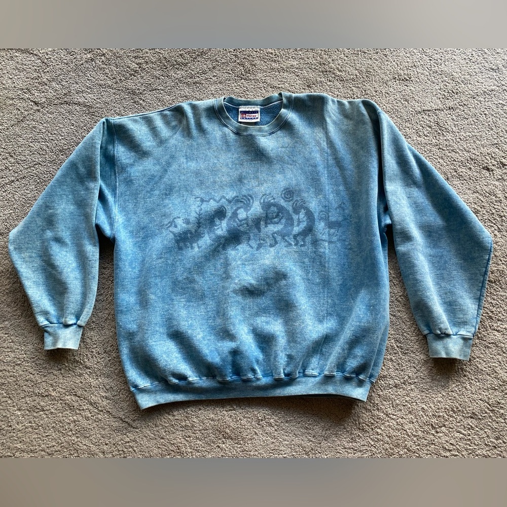 Vintage Hanes, Stone Aged Rockwear, Kokopelli Sweatshirt